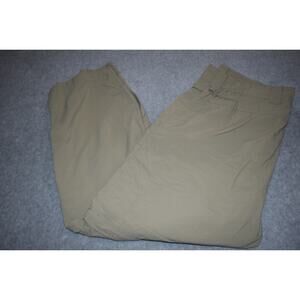 Exofficio Womens Size 12 Convertible Pants Shorts Insect Shield Zip Cargo Pocket